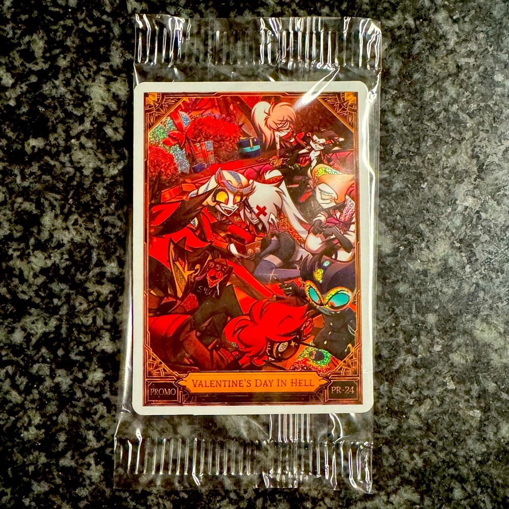 Hazbin Hotel Valentine’s Day from hell card